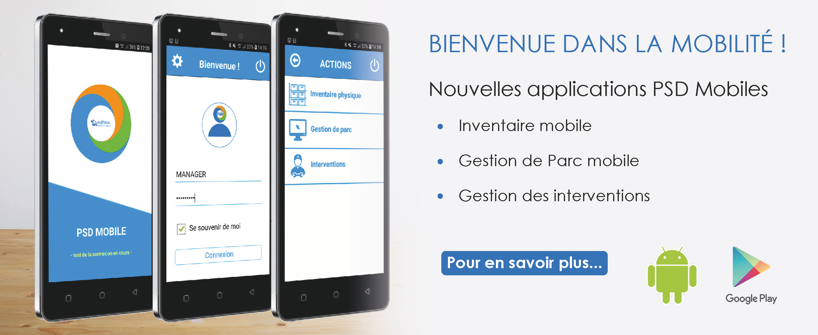 Bienvenue dans la mobilite